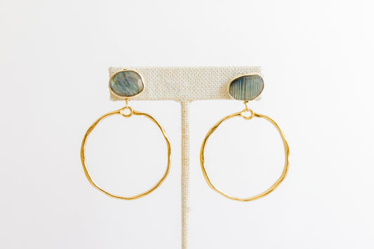 Hoops - Labradorite