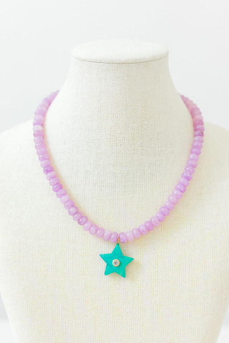 Candy Crush Lavender + Turq Star