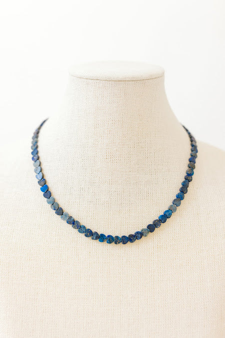 All Heart Necklace - Lapis