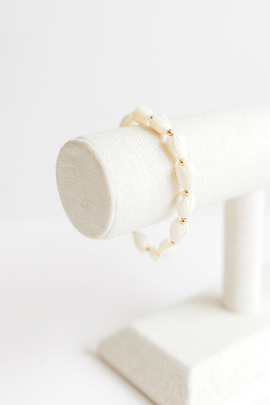 Posey Bracelet - Mother of Pearl