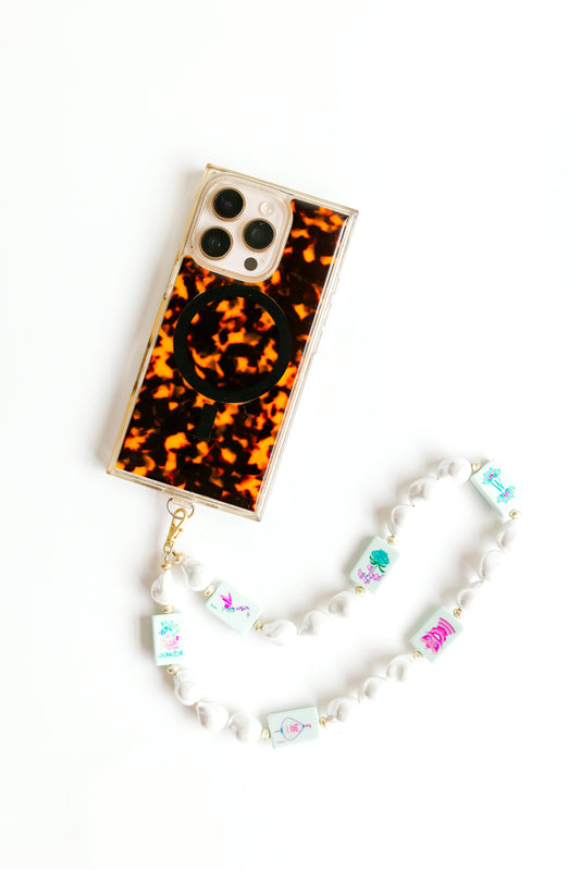 Oh My Wristlet - Pearl & Mint