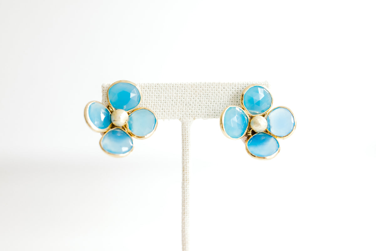 New Flowers - Blue Chalcedony